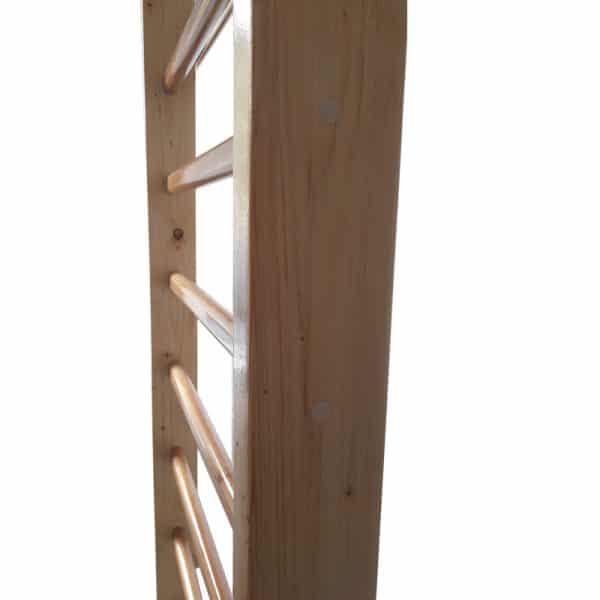 Spalier gimnastica cu laterale din brad 240/80 cm, lacuit-827