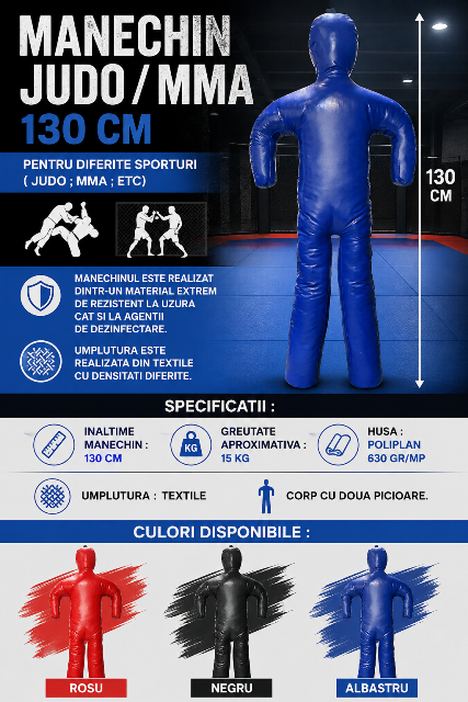 manechin judo – mma 130 cm